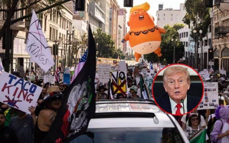 امریکہ میں "نو کنگز ڈے" پر ٹرمپ پالیسیوں اور ایران جنگ کے خلاف بڑے مظاہرے، ہزاروں افراد سڑکوں پر